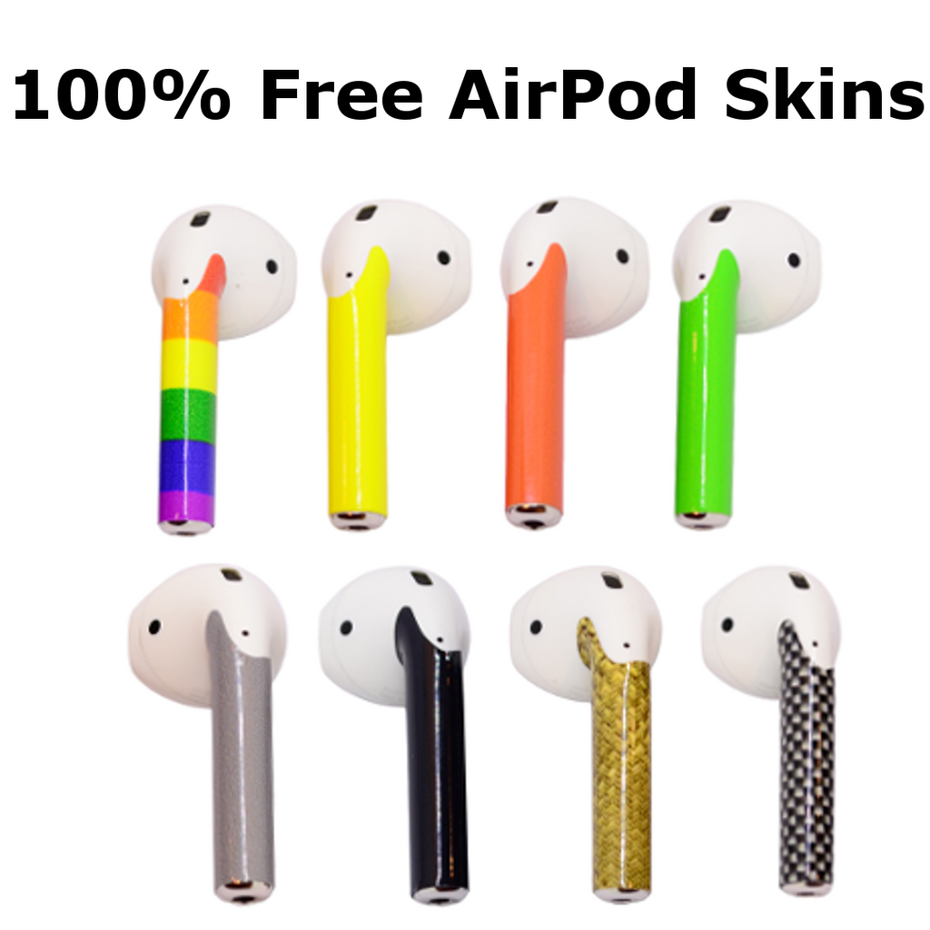 100% Free AirPod Skins! (Shipping included)