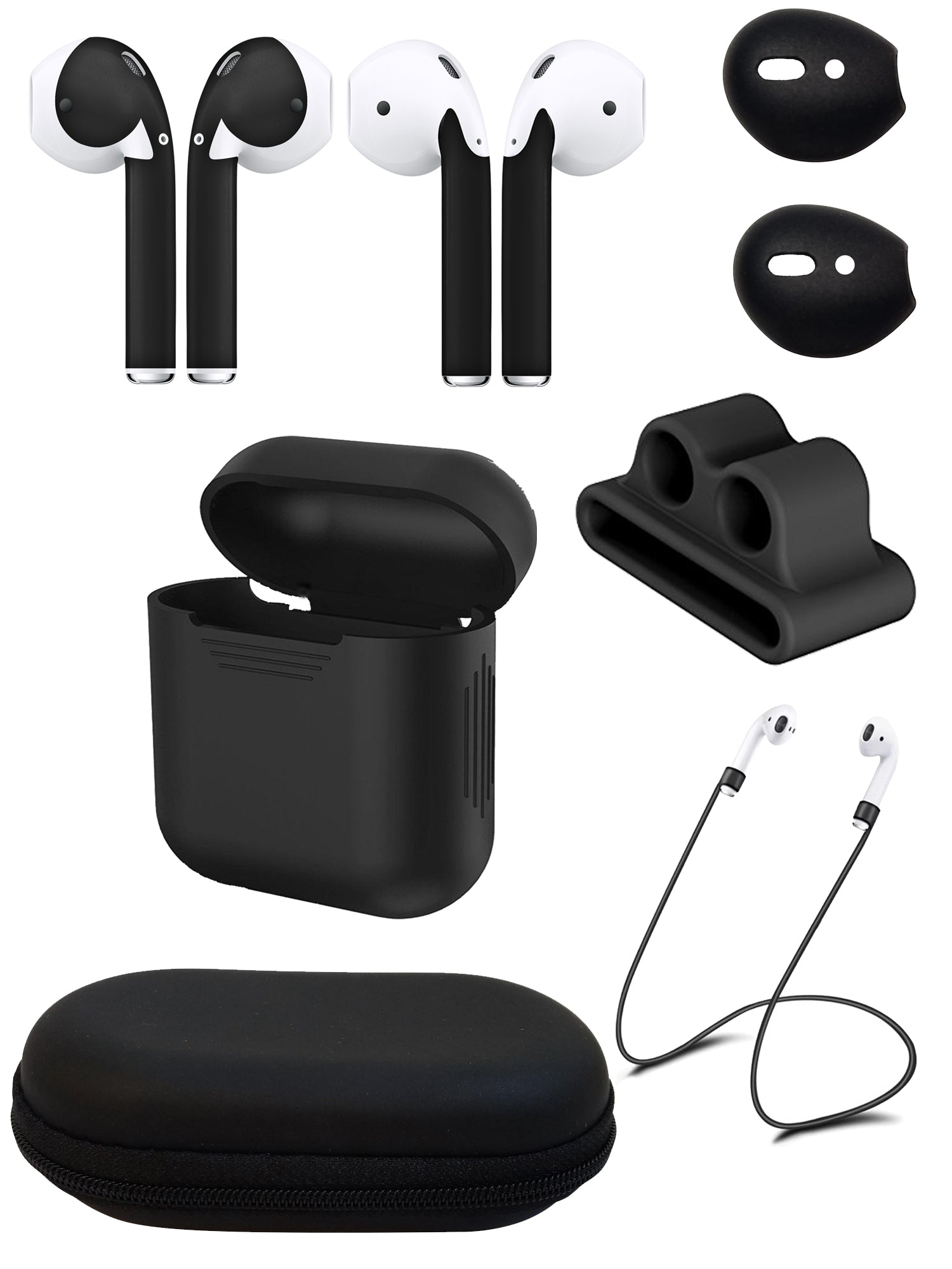 Ultimate Airpod Gift Pack - AirPod Skins, Case, Straps, Band